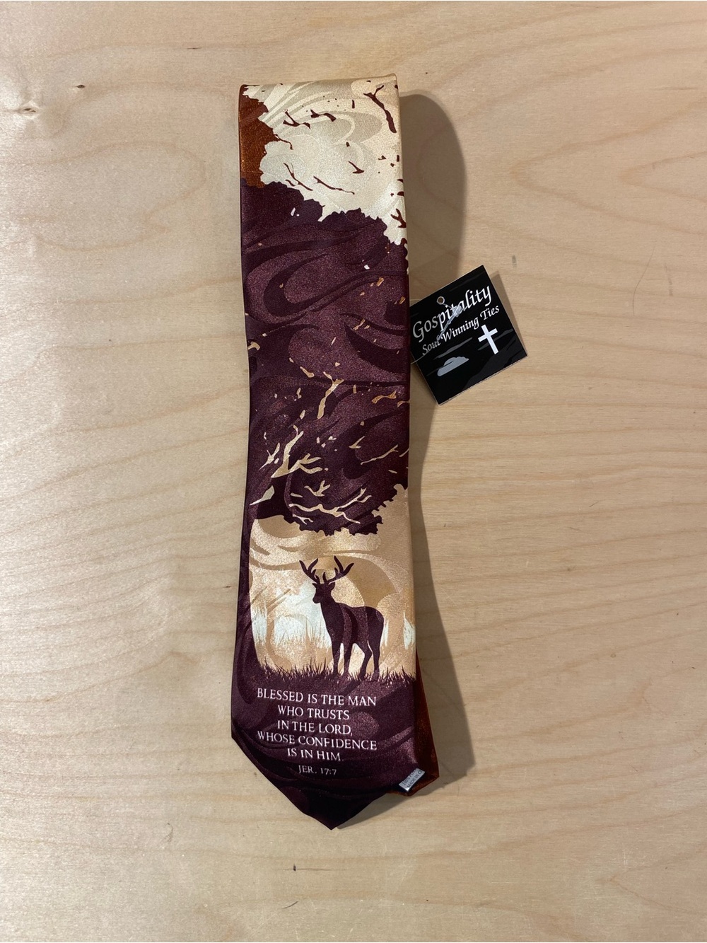 Swanson Gospitality Soul Winning Tie Deer Print (RW)